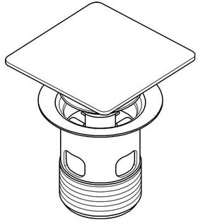 Grohe Ablaufstopfen inkl. Kelch su-st