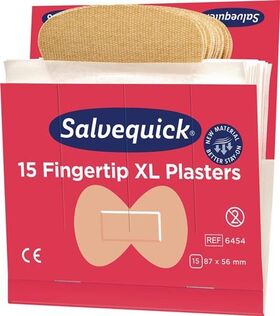 Pflasterstrips Salvequick elastisch 6 Nachfüllpack.je 15 St.SALVEQUICK