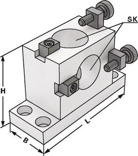 Montageblock SK40 Alu.PROMAT