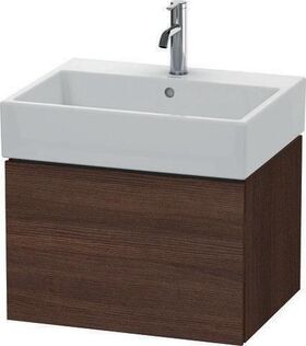 Duravit Waschtischunterbau L-CUBE 394x584x459mm amerikanisch nussbaum