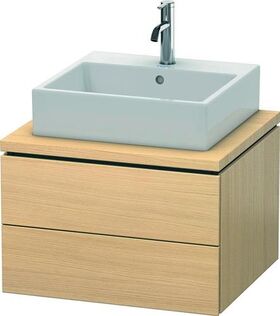 Duravit Konsolenunterschrank L-CUBE 400x620x547mm mediterrane eiche