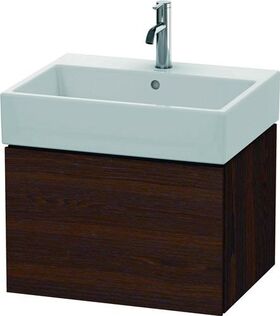 Duravit Waschtischunterbau L-CUBE 394x584x459mm nussbaum gebürstet