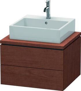 Duravit Konsolenunterschrank L-CUBE 400x620x547mm amerikanisch nussbaum