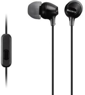 Sony Kopfhörer MDR-EX15APB In-Ear schwarz