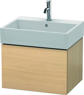 Duravit Waschtischunterbau L-CUBE 394x584x459mm mediterrane eiche