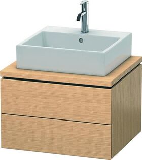 Duravit Konsolenunterschrank L-CUBE 400x620x547mm eiche gebürstet