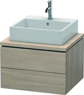 Duravit Konsolenunterschrank L-CUBE 400x620x547mm pine silver