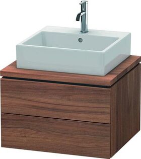 Duravit Konsolenunterschrank L-CUBE 400x620x547mm nussbaum natur