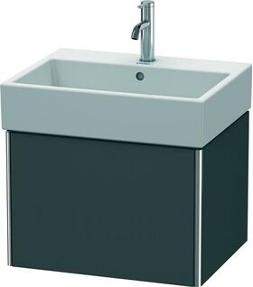 Duravit Waschtischunterbau XSQUARE 397x584x460mm graphit matt