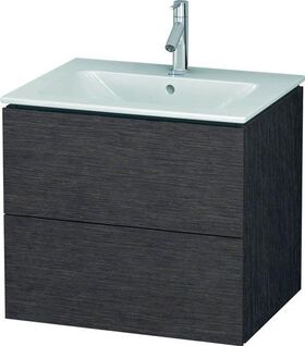 Duravit Waschtischunterbau L-CUBE 620x481x550mm eiche dunkel gebürstet