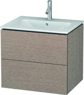 Duravit Waschtischunterbau L-CUBE 620x481x550mm eiche kaschmir