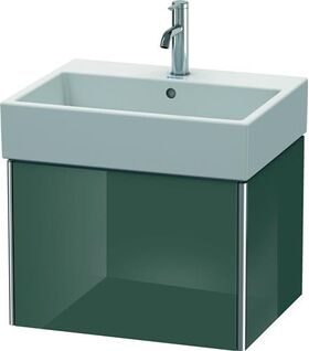 Duravit Waschtischunterbau XSQUARE 397x584x460mm dolomiti grey hochglanz