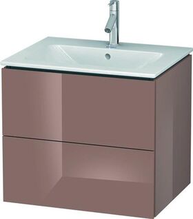 Duravit Waschtischunterbau L-CUBE 620x481x550mm cappuccino hochglanz