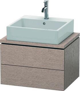 Duravit Konsolenunterschrank L-CUBE 400x620x477mm eiche kaschmir