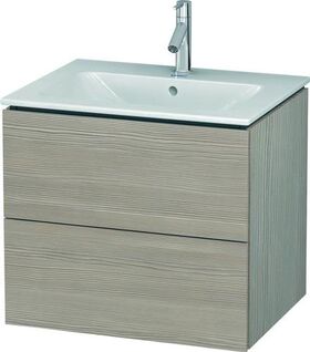 Duravit Waschtischunterbau L-CUBE 620x481x550mm pine silver