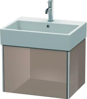 Duravit Waschtischunterbau XSQUARE 397x584x460mm cappuccino hochglanz