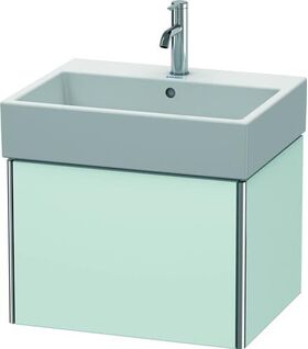 Duravit Waschtischunterbau XSQUARE 397x584x460mm lichtblau matt