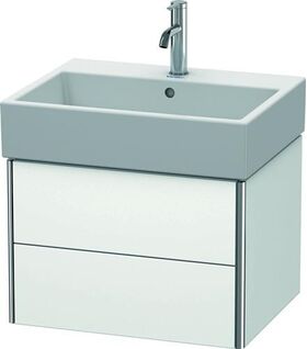 Duravit Waschtischunterbau XSQUARE 397x584x460mm weiß matt