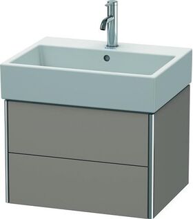 Duravit Waschtischunterbau XSQUARE 397x584x460mm basalt matt