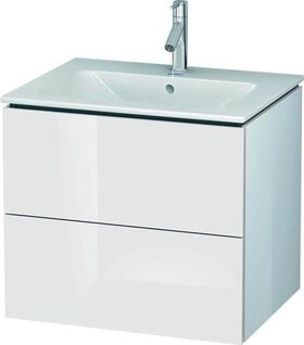 Duravit Waschtischunterbau L-CUBE 620x481x550mm weiß hochglanz