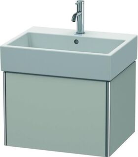 Duravit Waschtischunterbau XSQUARE 397x584x460mm betongrau matt