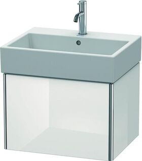 Duravit Waschtischunterbau XSQUARE 397x584x460mm weiß hochglanz