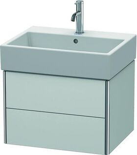 Duravit Waschtischunterbau XSQUARE 397x584x460mm weiß seidenmatt