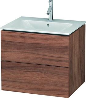 Duravit Waschtischunterbau L-CUBE 620x481x550mm nussbaum natur