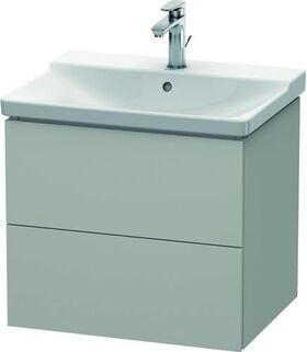 Duravit Waschtischunterbau L-CUBE 620x481x555mm betongrau matt