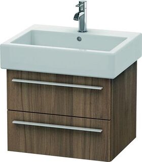 Duravit Waschtischunterbau X-LARGE 443x550x448mm nussbaum natur