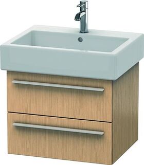 Duravit Waschtischunterbau X-LARGE 443x550x448mm eiche gebürstet