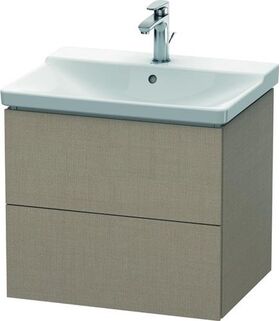 Duravit Waschtischunterbau L-CUBE 620x481x555mm leinen