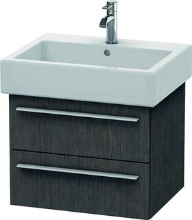 Duravit Waschtischunterbau X-LARGE 443x550x448mm eiche dunkel gebürstet