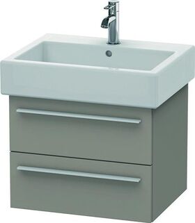 Duravit Waschtischunterbau X-LARGE 443x550x448mm basalt matt