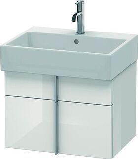 Duravit Waschtischunterbau VERO AIR 440x584x431mm weiß hochglanz