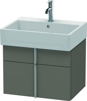 Duravit Waschtischunterbau VERO AIR 440x584x431mm flannel grey seidenmatt