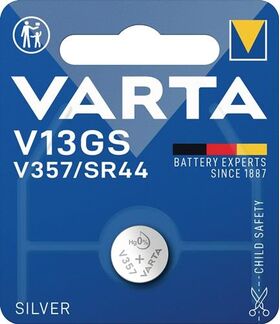 Knopfzelle Electronics 1,55 V 125 mAh SR44 11,6x5,4mm VARTA