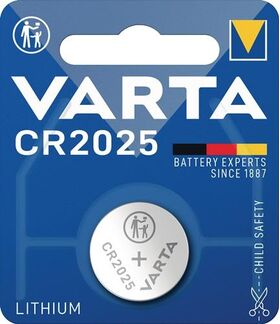 Knopfzelle Electronics 3 V 157 mAh CR2025 20x2,5mm VARTA