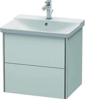 Duravit Waschtischunterbau XSQUARE 565x610x473mm weiß seidenmatt