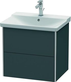 Duravit Waschtischunterbau XSQUARE 565x610x473mm graphit matt