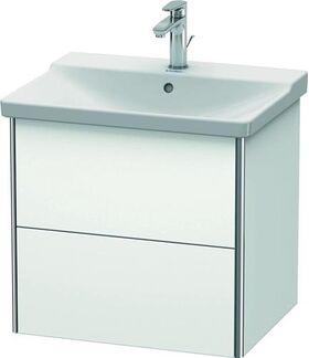 Duravit Waschtischunterbau XSQUARE 565x610x473mm weiß matt