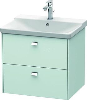 Duravit Waschtischunterbau BRIOSO Griffe chr 561x620x479mm lichtblau matt