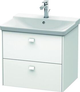 Duravit Waschtischunterbau BRIOSO Griffe Frontfarbe 561x620x479mm we matt