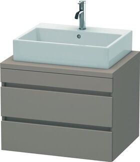 Duravit Konsolenunterschrank DURASTYLE 512x700x548mm basalt matt/basalt matt