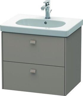 Duravit Waschtischunterbau BRIOSO Griffe Frontfarbe 563x620x469mm bas matt