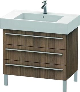 Duravit Waschtischunterbau X-LARGE 800x470x588mm nussbaum natur