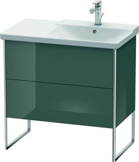 Duravit Waschtischunterbau XSQUARE Be re 805x810x473mm dolo grey hochglanz