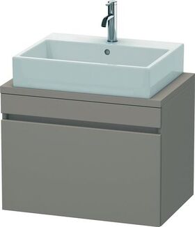 Duravit Konsolenunterschrank DURASTYLE 512x700x478mm basalt matt/basalt matt