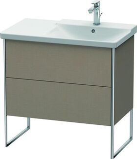 Duravit Waschtischunterbau XSQUARE Becken rechts 805x810x473mm leinen