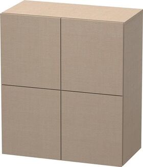 Duravit Halbhochschrank L-CUBE 700x363x800mm leinen